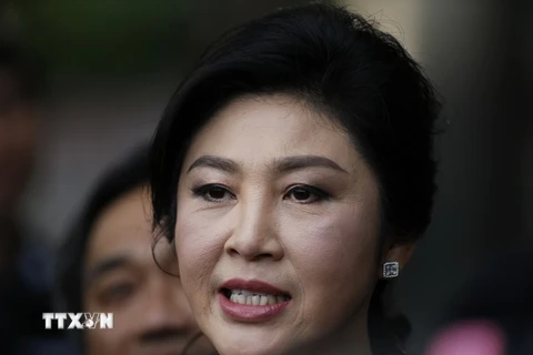 Cựu Thủ tướng Yingluck Shinawatra. (Nguồn: EPA/TTXVN)