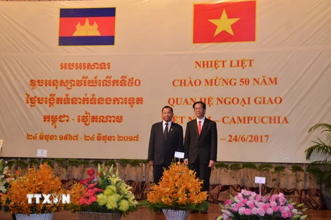 Thủ tướng Hun Sen ghi nhận sự phát triển quan hệ Campuchia-Việt Nam