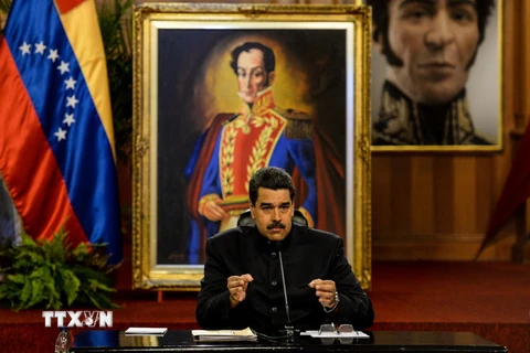 Tổng thống Venezuela Nicolás Maduro. (Nguồn: AFP/TTXVN)