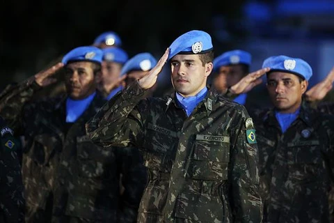 Lực lượng MINUSTAH. (Nguồn: it.euronews.com)