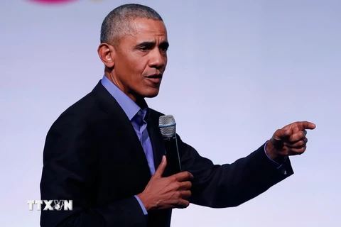 Cựu Tổng thống Mỹ Barack Obama. (Nguồn: AFP/TTXVN)
