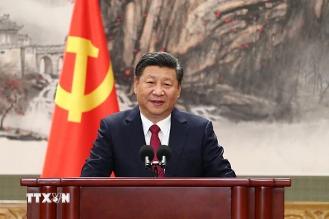 Chủ tịch Trung Quốc Tập Cận Bình. (Ảnh: Lương Anh Tuấn/TTXVN)