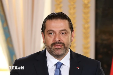 Cựu Thủ tướng Liban Saad Hariri. (Nguồn: AFP/TTXVN)