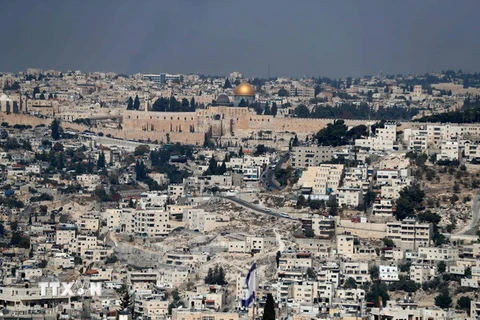 Toàn cảnh khu thành cổ Jerusalem. (Nguồn: AFP/ TTXVN)