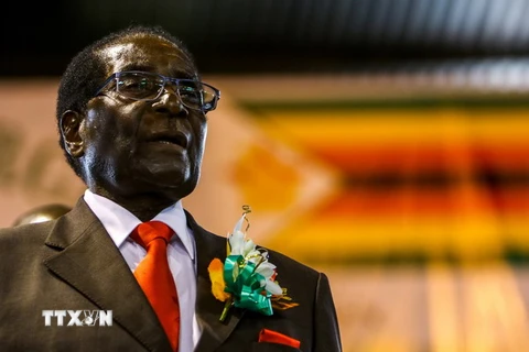 Tổng thống Zimbabwe Robert Mugabe. (Nguồn: AFP/TTXVN)
