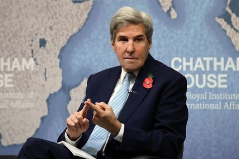 Cựu Ngoại trưởng Mỹ John Kerry. (Nguồn: Getty Images)