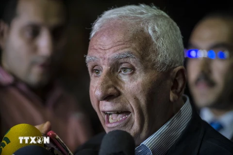 Trưởng đoàn đàm phán của Fatah, ông Azzam al-Ahmad. (Nguồn: AFP/TTXVN)