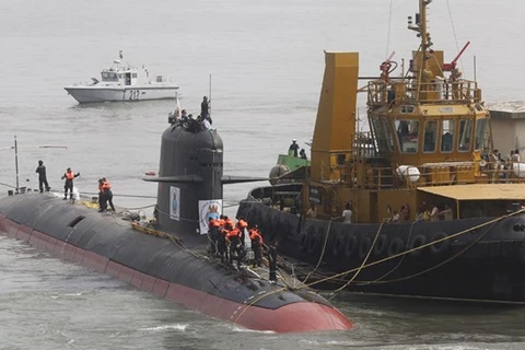 Tàu ngầm của Hải quân Ấn Độ. (Nguồn: Reuters)