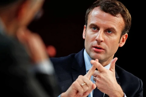 Tổng thống Pháp Emmanuel Macron. (Nguồn: Reuters) 