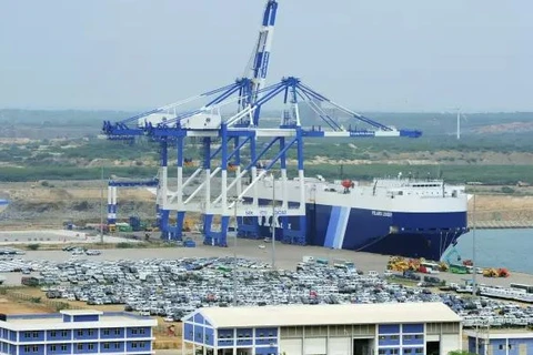 Cảng Hambantota. (Nguồn: AFP)