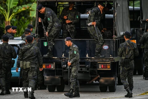 Cảnh sát Malaysia. (Nguồn: AFP/TTXVN) 
