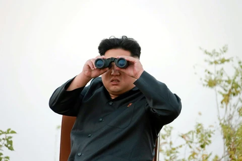 Nhà lãnh đạo Triều Tiên Kim Jong-un. (Nguồn: KCNA/AFP)