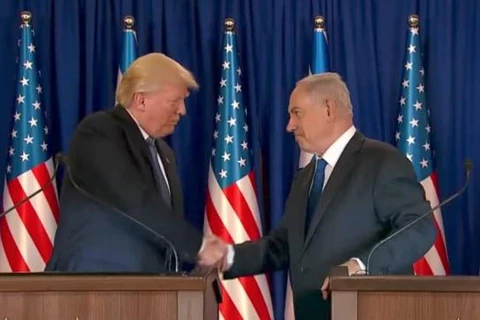 Tổng thống Mỹ Donald Trump và Thủ tướng Israel Benjamin Netanyahu. (Nguồn: Courtesy WhiteHouse.gov)