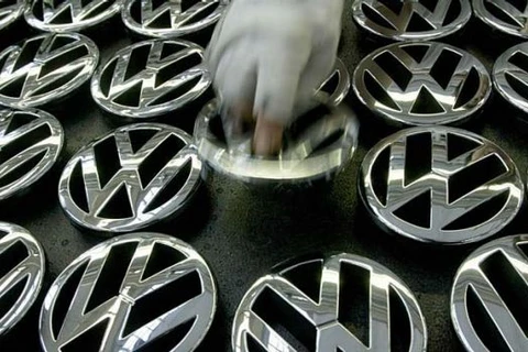 Logo của Volkswagen. (Nguồn: AFP)