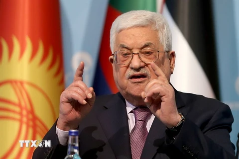 Tổng thống Palestine Mahmoud Abbas. (Nguồn: THX/TTXVN)