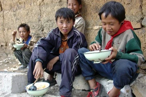 Những đứa trẻ ở vùng quê nghèo của Trung Quốc. (Nguồn: quora.com)