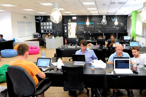 Một không gian sáng tạo khởi nghiệp ở Tel Aviv. (Nguồn: usine-digitale.fr)