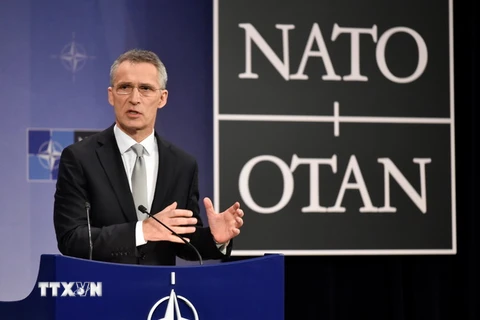 Tổng Thư ký Tổ chức Hiệp ước Bắc Đại Tây Dương (NATO) Jens Stoltenberg. (Nguồn: AFP/TTXVN) 