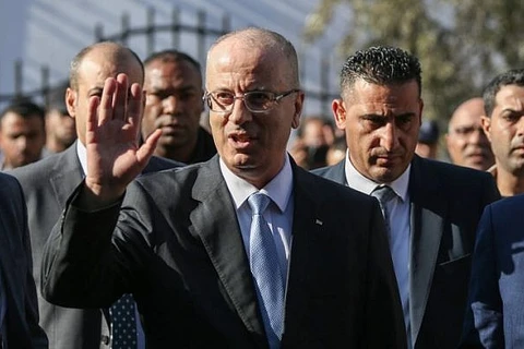 Thủ tướng Palestine Rami Hamdallah. (Nguồn: AFP)