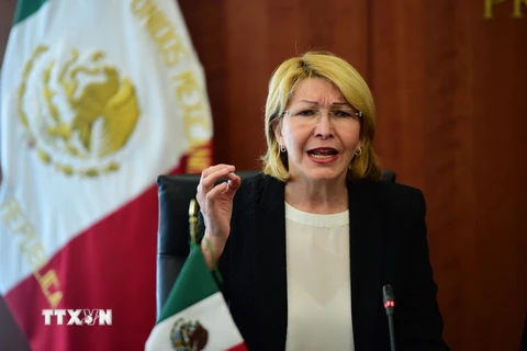 Cựu Tổng Chưởng lý Luisa Ortega. (Nguồn: AFP/TTXVN)