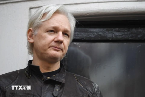 Người sáng lập ra trạng mạng WikiLeaks Julian Assange. (Nguồn: AFP/TTXVN)