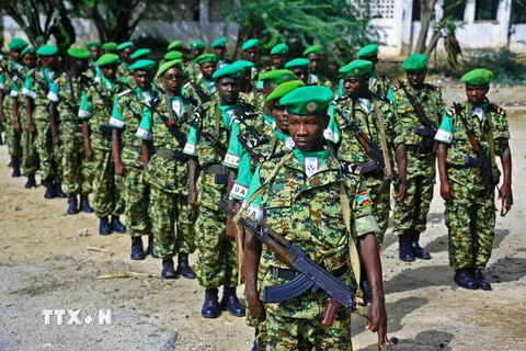 Các binh sỹ AMISOM. (Nguồn: AFP/TTXVN) 