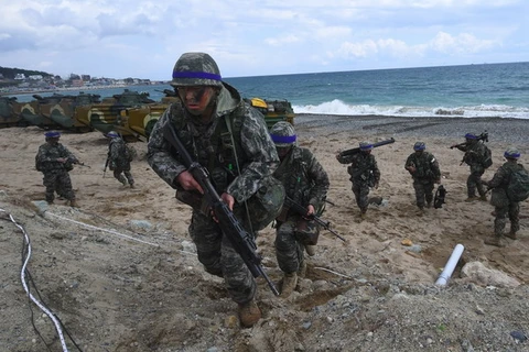 Hải quân Hàn Quốc. (Nguồn: AFP/TTXVN)