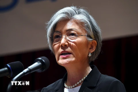 Ngoại trưởng Hàn Quốc Kang Kyung-wha. (Nguồn: AFP/TTXVN)