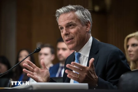 Đại sứ Mỹ tại Nga Jon Huntsman. (Nguồn: AFP/TTXVN) 