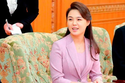 Phu nhân nhà lãnh đạo Triều Tiên Ri Sol-ju. (Nguồn: CNN)