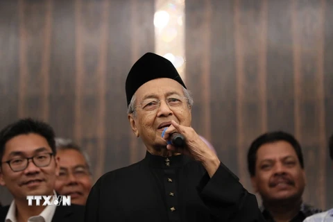 Thủ tướng Malaysia Mahathir Mohamad. (Nguồn: THX/TTXVN)
