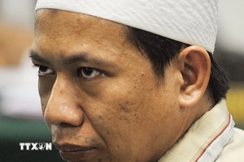 ​Giáo sỹ Hồi giáo cực đoan Aman Abdurrahman. (Nguồn: AFP/TTXVN)