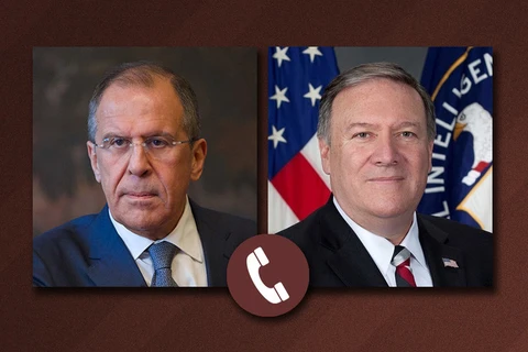 Ngoại trưởng Nga Sergei Lavrov đã điện đàm với người đồng cấp Mỹ Mike Pompeo. (Nguồn: rt.com) 