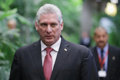 Chủ tịch Hội đồng Nhà nước kiêm Hội đồng Bộ trưởng nước này Miguel Díaz-Canel Bermúdez. (Nguồn: News.com.au)