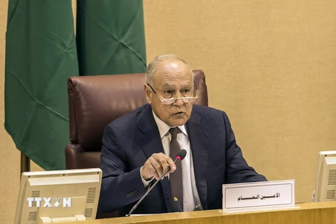Tổng Thư ký Liên đoàn Arab (AL) Ahmed Aboul Gheit. (Nguồn: AFP/TTXVN)