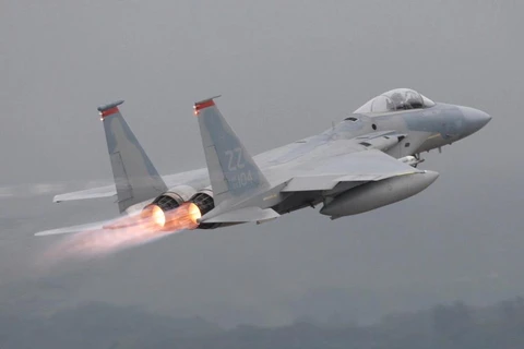 Máy bay chiến đấu F-15. (Nguồn: Reuters)