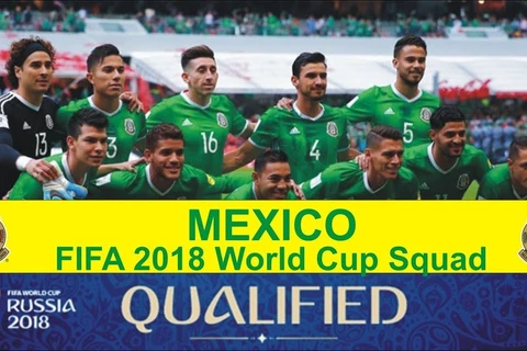 Đội tuyển Mexico. (Nguồn: YouTube)