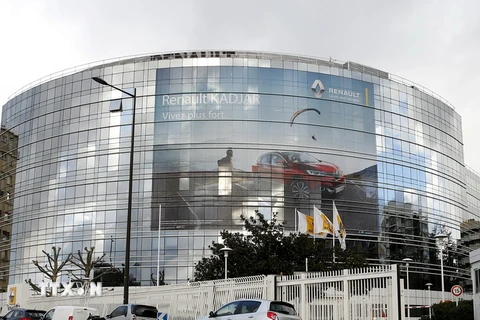 Trụ sở Hãng sản xuất xơ hơi Renault ở gần Paris, Pháp. (Nguồn: EPA/TTXVN)