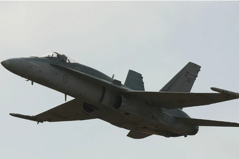 Máy bay chiến đấu F-18. (Nguồn: Getty Images)