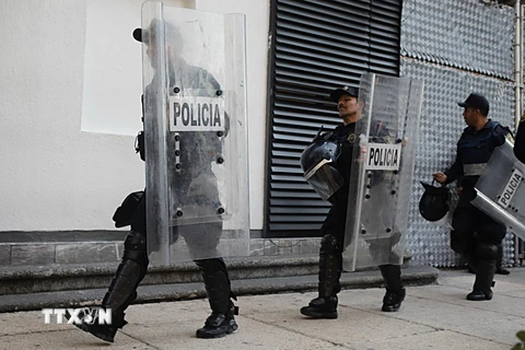 Cảnh sát Mexico. (Nguồn: AFP/TTXVN)