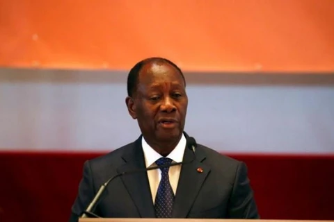 Tổng thống Côte d'Ivoire Alassane Ouattara. (Nguồn: Reuters)