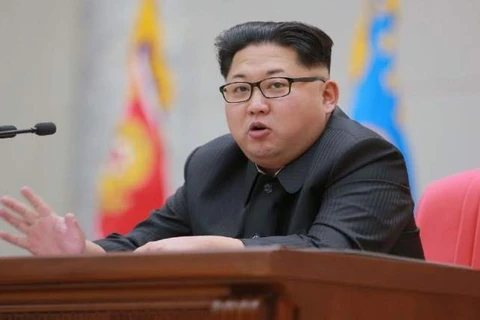 Nhà lãnh đạo Triều Tiên Kim Jong-un. (Nguồn: AFP)