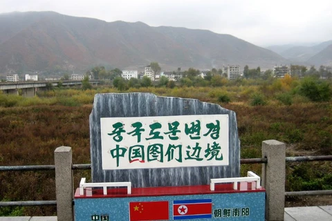Khu vực biên giới Trung Quốc, Triều Tiên. (Nguồn: wikipedia.org)