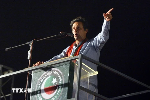 Ông Imran Khan phát biểu tại Karachi. (Nguồn: THX/TTXVN)