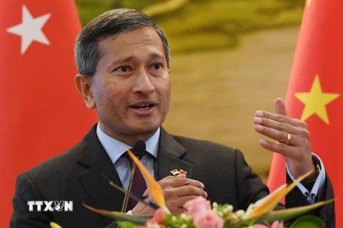 Ngoại trưởng Singapore Vivian Balakrishnan. (Nguồn: AFP/TTXVN) 
