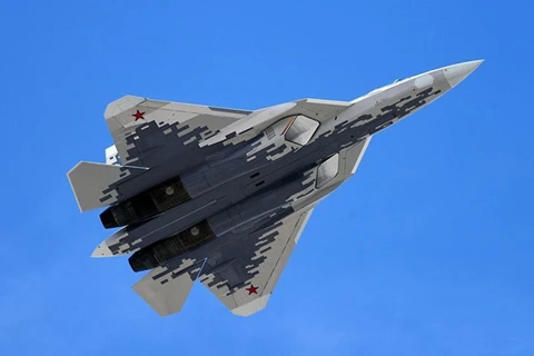 Máy bay chiến đấu Su-57. (Nguồn: sputniknews.com)