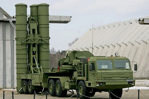 Hệ thống tên lửa tầm xa tân tiến S-400 Triumph. (Nguồn: Russian MoD)