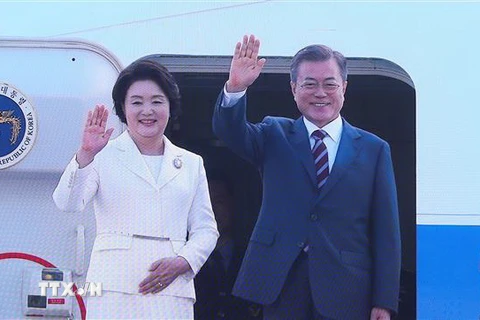 Thượng đỉnh liên Triều: Tổng thống Hàn Quốc đã tới Bình Nhưỡng