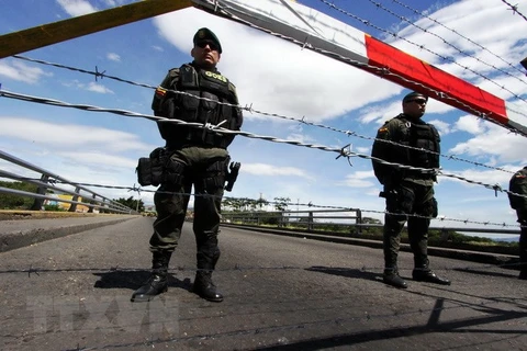 Binh sỹ Colombia. (Nguồn: AFP/TTXVN)