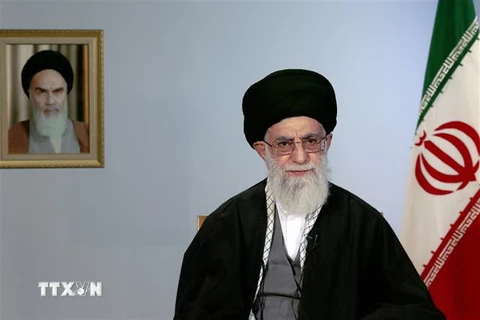 Lãnh tụ tối cao Iran Ali Khamenei. (Nguồn: AFP/TTXVN)